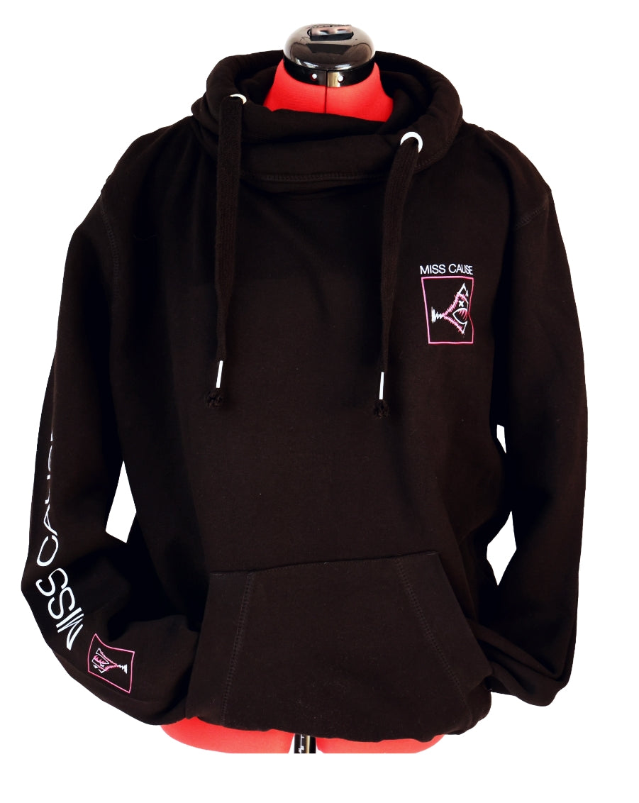 Cowl Neck Hoody - UNISEX