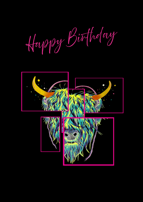 Happy birthday cow - ARTCODE HBC04