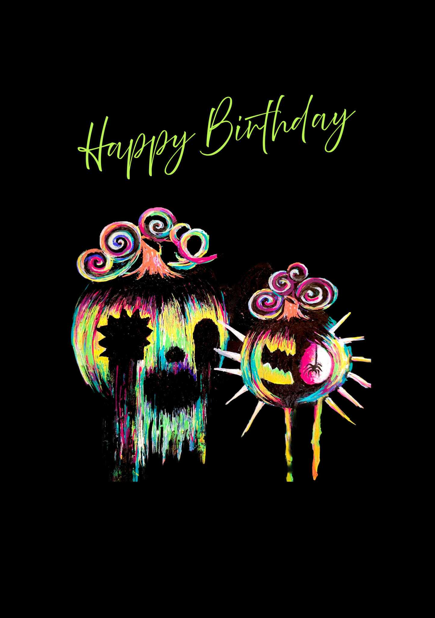 Happy birthday Halloween - ARTCODE HBH04