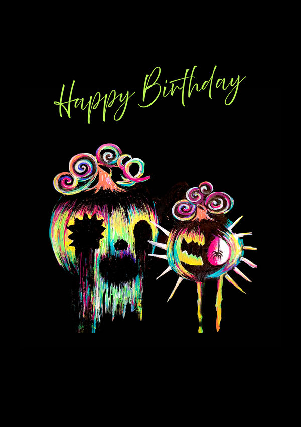 Happy birthday Halloween - ARTCODE HBH04