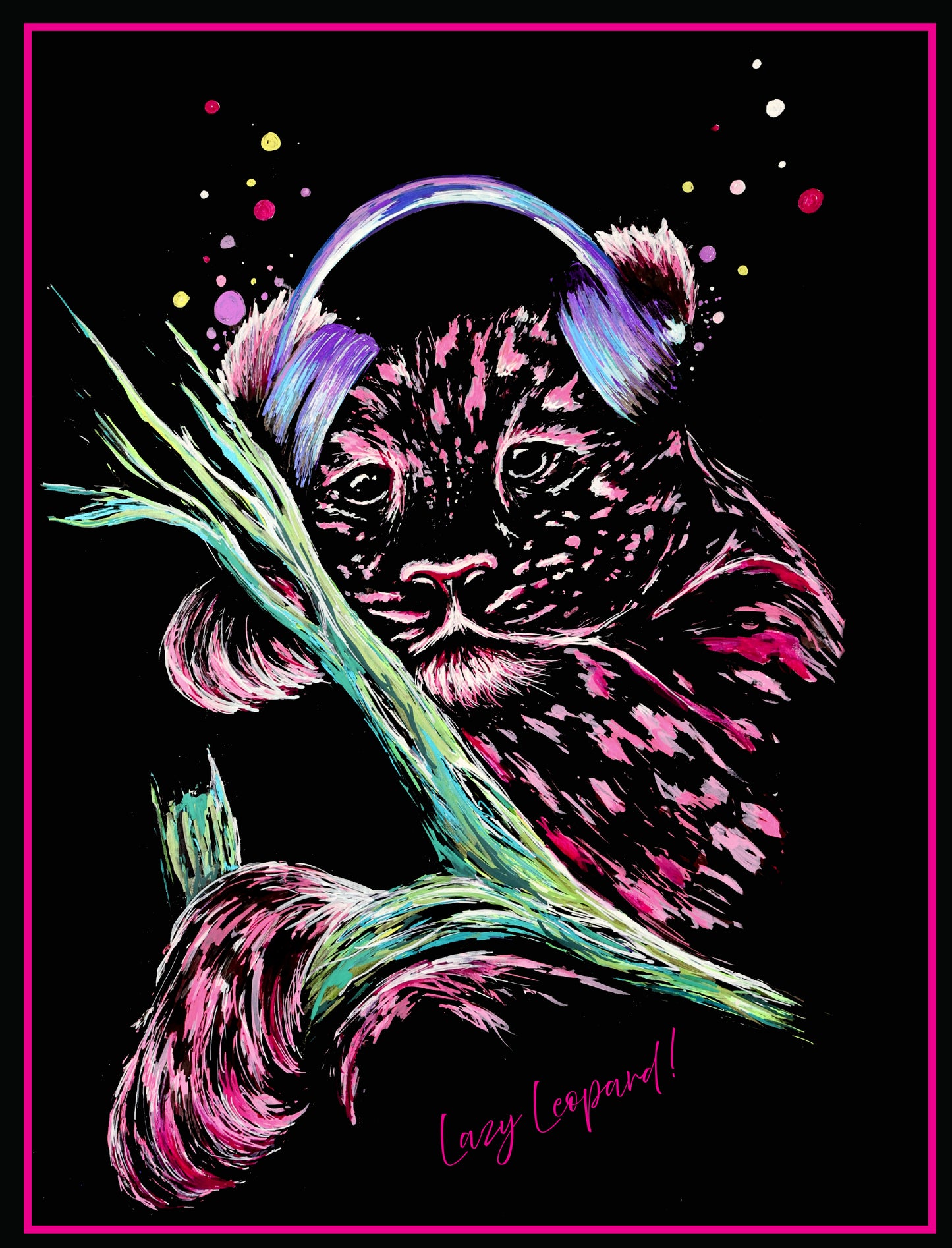 Lazy leopard ARTCODE LL01